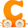 Wooden Letter Personalised Name Toy Train