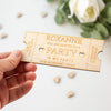 Personalised Party In My Pants Love Token