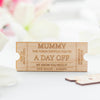 Personalised Mothers Day Ticket