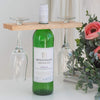 Personalised Wooden Double Wine Glass Holder