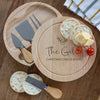Personalised Wooden Christmas Cheese Board With Tools