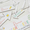 Personalised Easter Hunt Sign Set