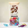 Personalised Glass Chocolate Jar