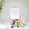 Personalised Glass Label Sweet Jar