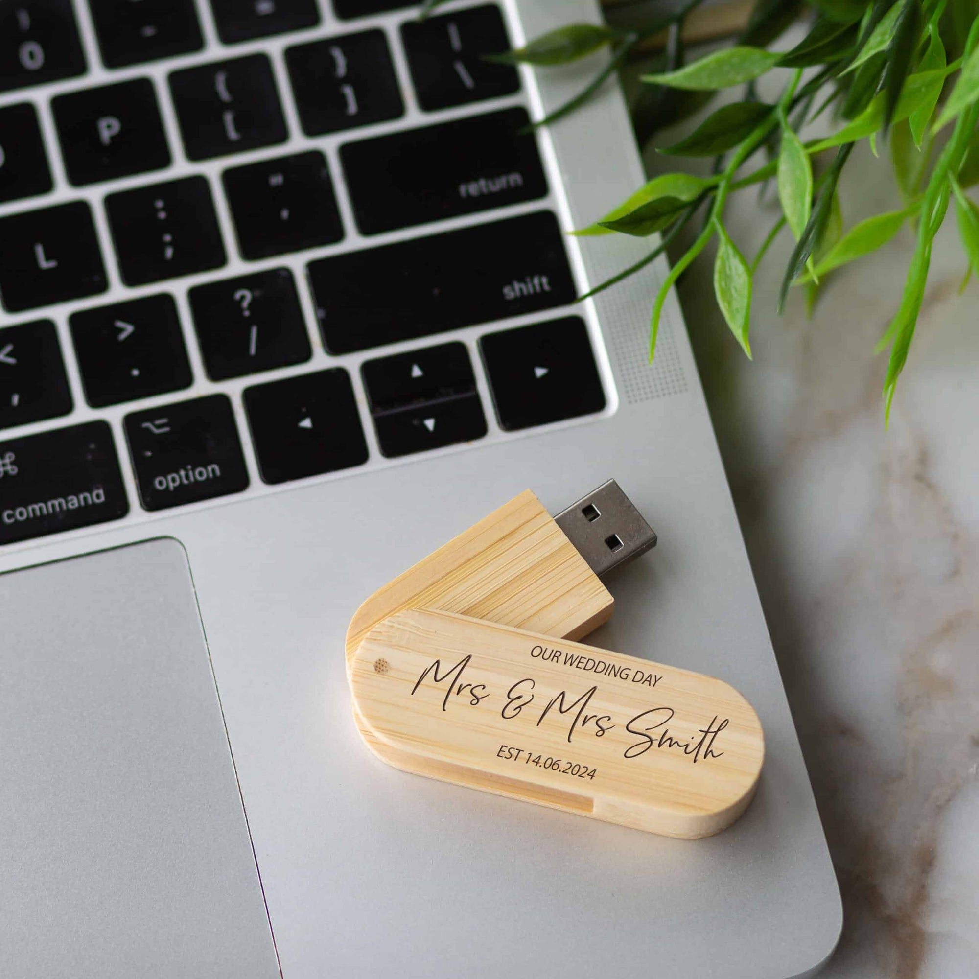 Personalised Wedding USB Stick Flash Drive