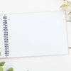 Personalised Wooden Elegant Scrapbook with Photo