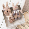 Personalised Cream & Brown Welcome to the World Baby Bunny Gift Set