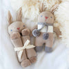 Personalised Cream & Brown Welcome to the World Baby Bunny Gift Set