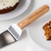 Personalised Wooden Cake Slice Server
