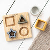 Personalised Wooden Star Silicone Puzzle Toy