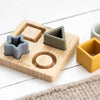 Personalised Wooden Star Silicone Puzzle Toy