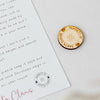 Personalised Letter From Santa and Wooden Button