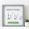 Personalised Any Colour Family Sports T-shirt Frame - Multiple Sizes