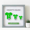 Personalised Any Colour Family Sports T-shirt Frame - Multiple Sizes