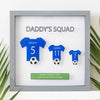 Personalised Any Colour Family Sports T-shirt Frame - Multiple Sizes