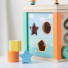 Personalised Kids Wooden Toy Motor Activity Cube