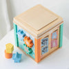 Personalised Kids Wooden Toy Motor Activity Cube