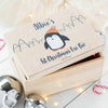 Personalised Penguin & Hat Christmas Eve Box