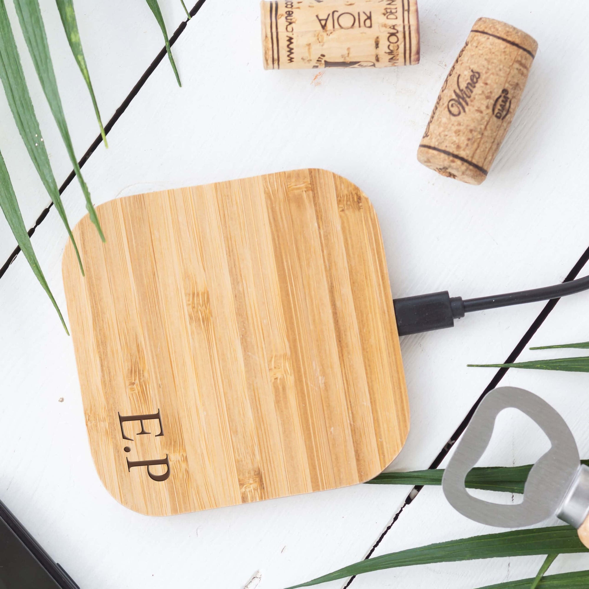 Personalised Initial Wireless Phone Charger