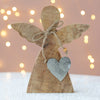 Personalised Wooden Freestanding Angel