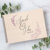 Personalised Floral Wedding Guest Book