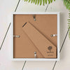 Personalised Printed Glass White Map Frame - Multiple Sizes