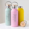 Personalised Any Name Metal Water Bottle