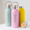 Personalised Any Name Metal Water Bottle