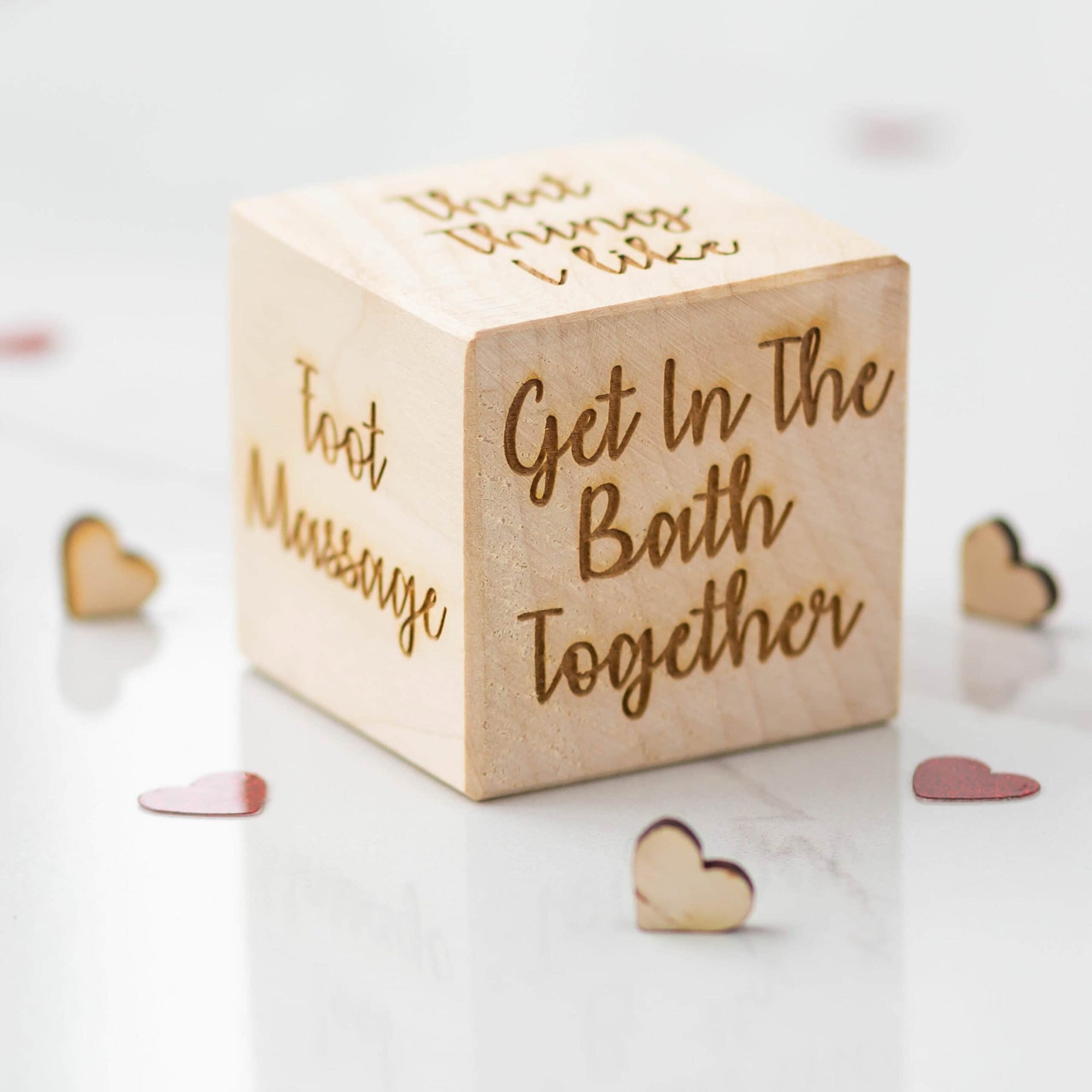 Personalised Valentine's Fun Dice