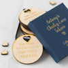 Personalised Valentine Romantic/Saucy Love Token Box