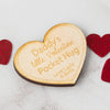 Personalised Valentines Heart Pocket Hug Token