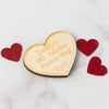 Personalised Valentines Heart Pocket Hug Token
