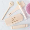 Personalised Wooden Children Bakers Utensils Set