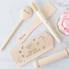 Personalised Mermaid Kids Wooden Baking Set
