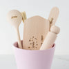 Personalised Wooden Children Bakers Utensils Set