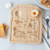 Personalised Triceratop Dinosaur Breakfast Board