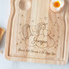 Personalised Wooden Unicorn Breakfast Board