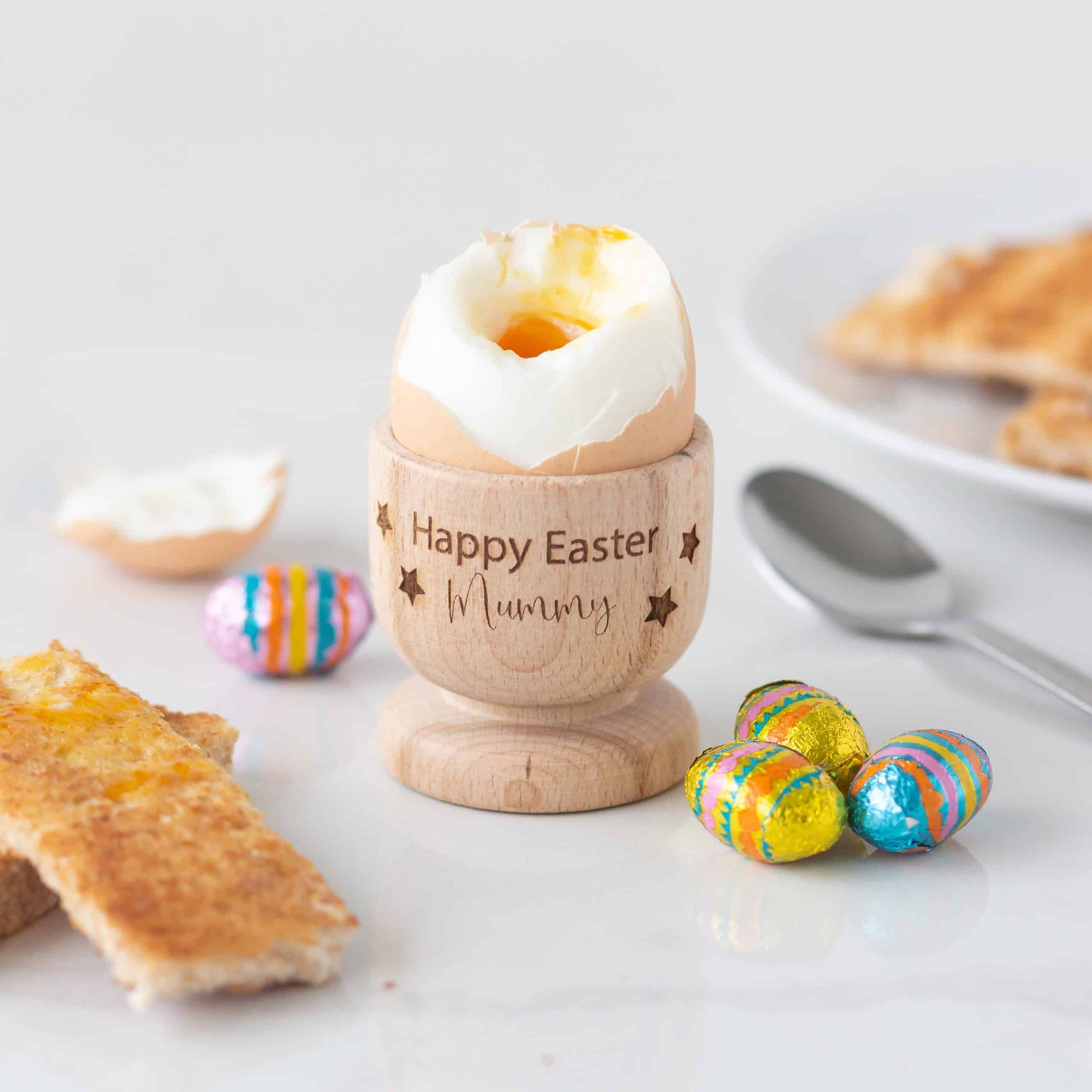 Personalised Happy Easter Egg Cup