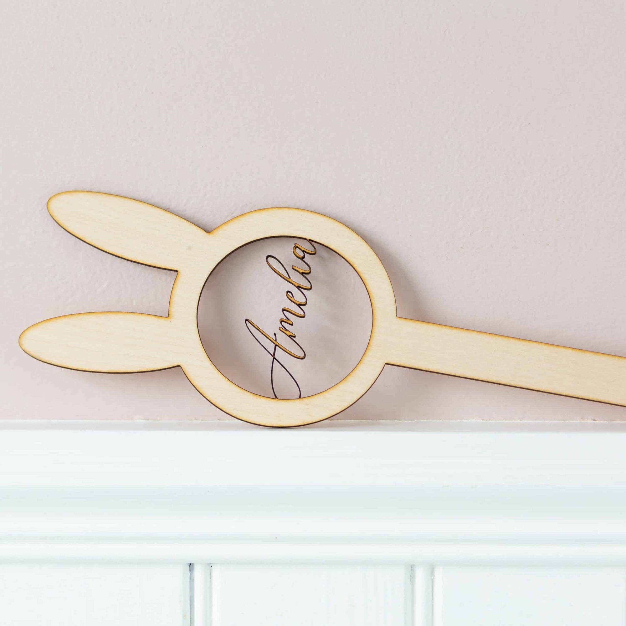 Personalised Wooden Easter Wand