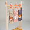 Personalised Children Cream Bear Linen Apron