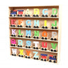 Unicorn Light & Pastel Colours Wooden Letter Toy Train