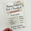 Personalised Bed and Breakfast Plaque