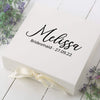 Personalised Bridesmaid Box - Choose Your Colour and Size