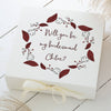 Personalised Autumn Fall Wedding Bridesmaid Boxes