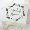 Personalised Autumn Fall Wedding Bridesmaid Boxes