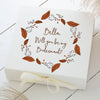 Personalised Autumn Fall Wedding Bridesmaid Boxes