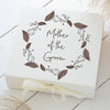 Personalised Autumn Fall Wedding Bridesmaid Boxes