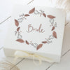 Personalised Autumn Fall Wedding Bridesmaid Boxes