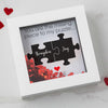 Personalised Couples Puzzle Box Frame