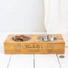 Personalised Double Paw Print Bamboo Pet Dog or Cat Bowl